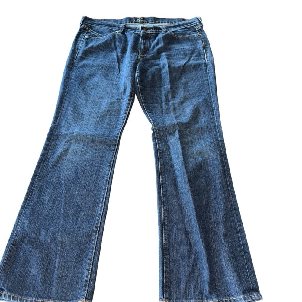 Diva Women’s Bootcut Denim Jeans Size 12 Short Med Wash cotton/poly/spandex
